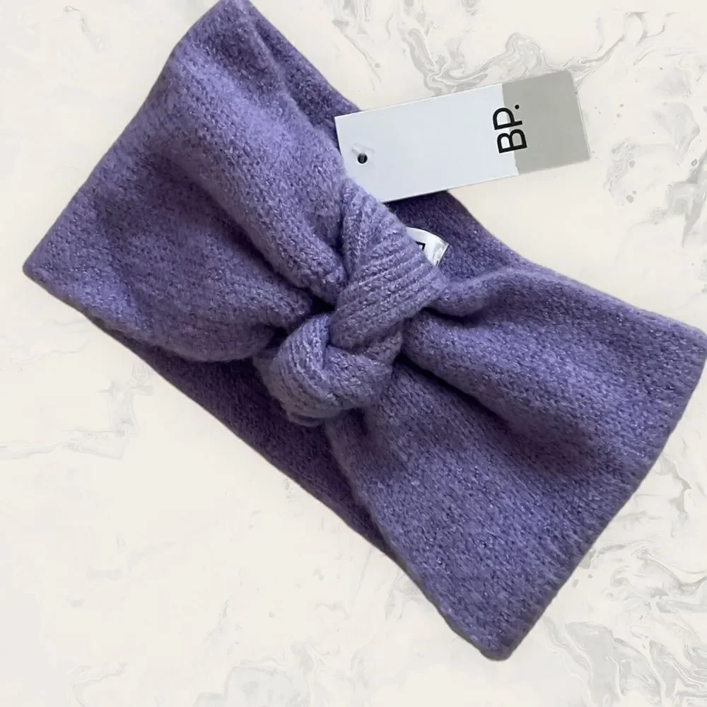 NWT BP.Set of Two Women’s Head Wrap - Purple and Green - one size